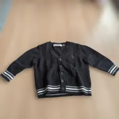 MONSOON MINI キッズ カーディガン ブラック 100cm