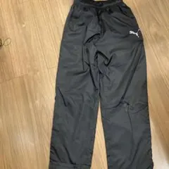 Puma ブラック ピステパンツ　野球シャカパン　140 防風防寒