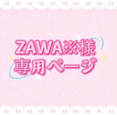 ZAWA※様専用ページ