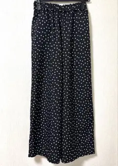 SHIPS any ドットイージーセミワイドパンツ M