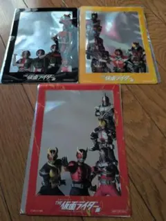 仮面ライダー展入場特典3枚