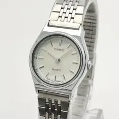 【稼働】CASIO LQ-311 クォーツ シルバー レディース腕時計