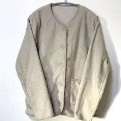 無印良品　フリースカーデガン　ジャケット　M