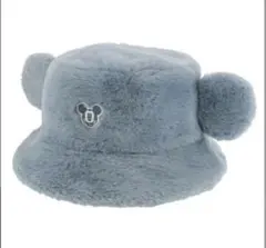 ディズニーランド！シー！ 被り物！ ペアセット！！ミッキー耳付きふわふわハット