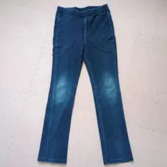 130cm デニム パンツ 子供 長ズボン ロングパンツ