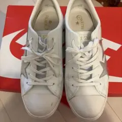 Converse All Star ホワイト シルバー スニーカーのサムネイル