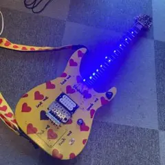 FERNANDES ハムバッカーLEDネック搭載 ブラックハート！フロイドローズのサムネイル