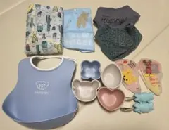 BABYBJÖRN エプロン&ベビー用食器セット 離乳食 美品・未使用品あり