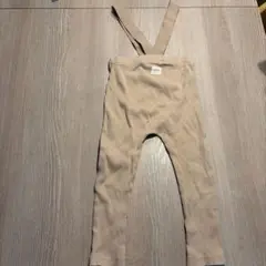 tete a tete ベージュ サスペンダーパンツ　95