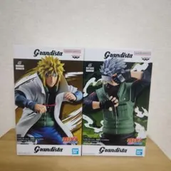 NARUTO Grandistaフィギュア【波風ミナト&はたけカカシ】セット⑴
