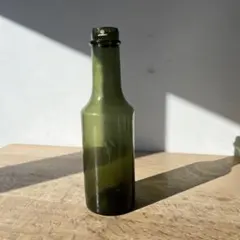 骨董　大正　炭酸飲料瓶　伊藤常三郎　星矢印※レモンサイダー　飴色ゆらゆら瓶ウラン 骨董 大正 炭酸飲料瓶 伊藤常三郎 星矢印※レモンサイダー 飴色ゆらゆら