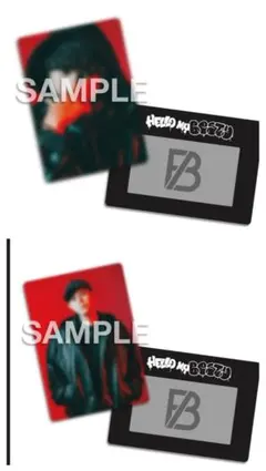 BE:FIRST オンラインくじ B賞 フォトカードセット A B レオ