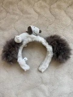 スヌーピー ぬいぐるみ付きカチューシャ