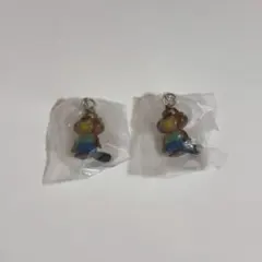 ズートピア2 ガチャガチャ めじるしアクセサリー 二ブルズ2点