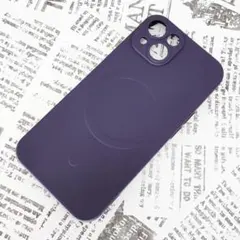 iPhone 14 MagSafeシリコンケース [13] パープル
