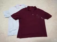 GREEN CLUBS ポロシャツ 2枚組 xlサイズ　ゆったりサイズのサムネイル