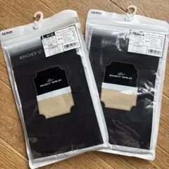 BODY WILD ボクサーパンツ L ブラック 2枚セット