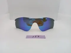 即発送 交換 偏光レンズ レーダーロック オークリー サングラス 青 ミラー