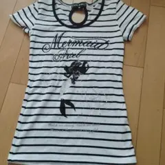 CECIL McBEE マーメイドプリントTシャツ