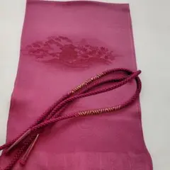 おしゃれな高級正絹手組帯締めと正絹帯揚げセット0450