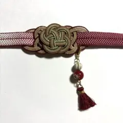 8 水引　帯留め　チャーム　かんざし　一本挿