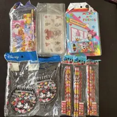 まとめ売り ミッキー ミニー プー　子ども用文具セット