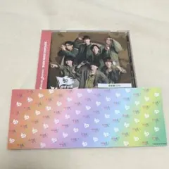 2/4 なにわ男子 チケット型カード BONBOBVOYAGE