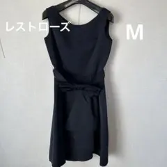 レストローズ　ワンピース　紺