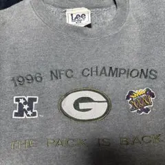 激レア　USA製 80s Lee ヴィンテージスウェット　NFL 激渋フェード
