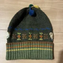 ファミリア　ニット帽　Sサイズ