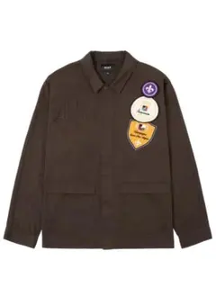 HUF STRATFORD TOUR SHIRT BROWN Lのサムネイル