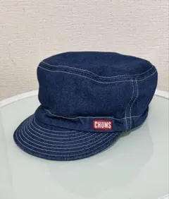 CHUMS チャムス デニム ワークキャップ インディゴ ドローコード付