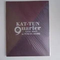 KAT-TUN QUARTER LIVE 2015 パンフレット