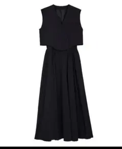 Ameri_ 2WAY CURVE VELOURS DRESS - メルカリ