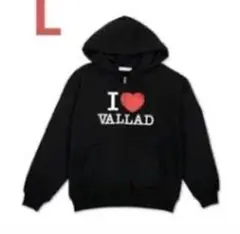 VALLAD I LOVE VALLAD HOODIE Sサイズ 2026年最新】Vallad スウェットの人気アイテム - メルカリ