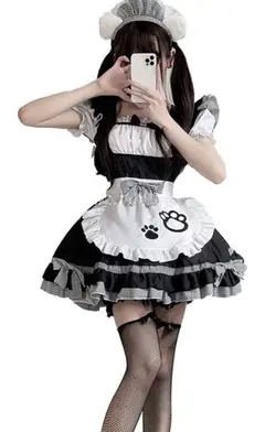 メイド服 コスプレ セクシー 可愛い ロリータ 制服 かわいい 猫 アニメ
