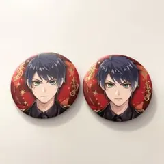 【ツイステ】デュース ブレイジングジュエル ツイステ展 缶バッジ