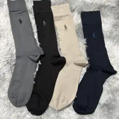 POLO RALPH LAUREN ビジネスソックス 4足セット