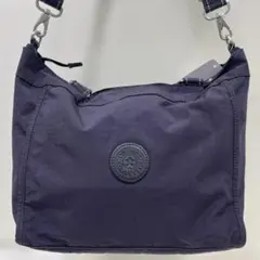 1828 Kipling キプリング　ショルダーバッグ　2way ネイビー