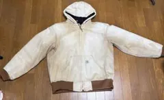 Carhartt ダック地 アクティブジャケット ベージュ - メルカリ