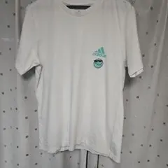 adidas ホワイト Tシャツ M