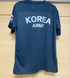 正規品 コリアアーミー R.O.K.A Tシャツ ブラック韓国軍 半袖　新品