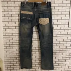 ショーンジョン デニムパンツ 36(W96cm 和柄 B系 Y2K HIPHOP