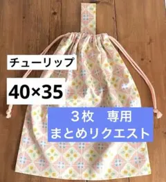 ユウヒナ様 リクエスト 3点 まとめ商品　大きめお着替え袋　巾着袋　男の子女の子