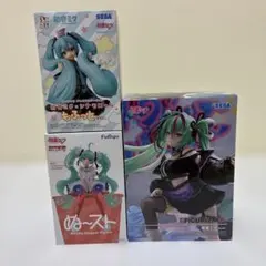 初音ミク プライズフィギュア 4点セット まとめ売り - メルカリ