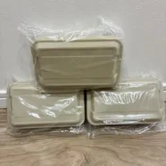 新品 DOD ベージュ ランチボックス 3個セット