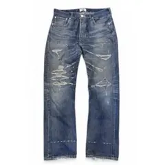 Levi's 501 デニムパンツ W34 L32 色落ち ヒゲ アタリ メンズ