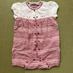 familiar ロンパース 80cm レッドのサムネイル