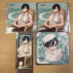 ブルロ 極楽湯 コースター＆ステッカー 糸師 凛