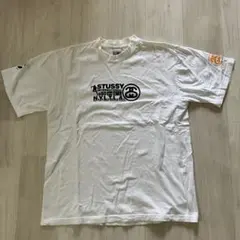 OLD STUSSY Tシャツ L 90s 銀タグ MADE IN USA 白